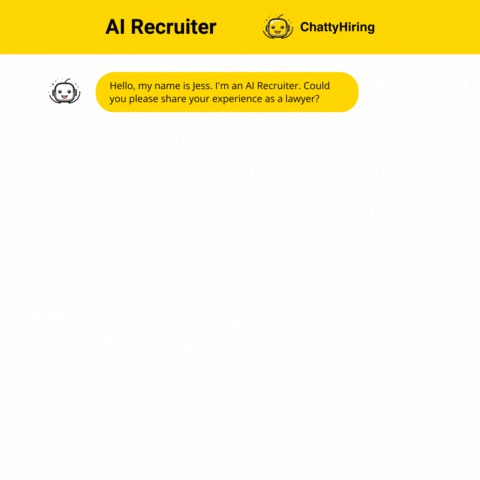 conversation AI Recruiter